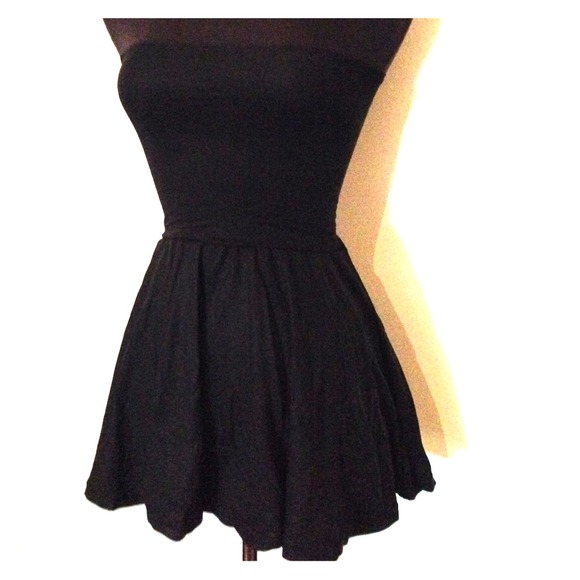American Apparel Black Matte Dress/ Skirt