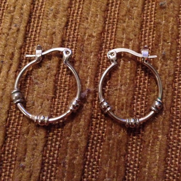 Sterling Silver Hoop Earrings