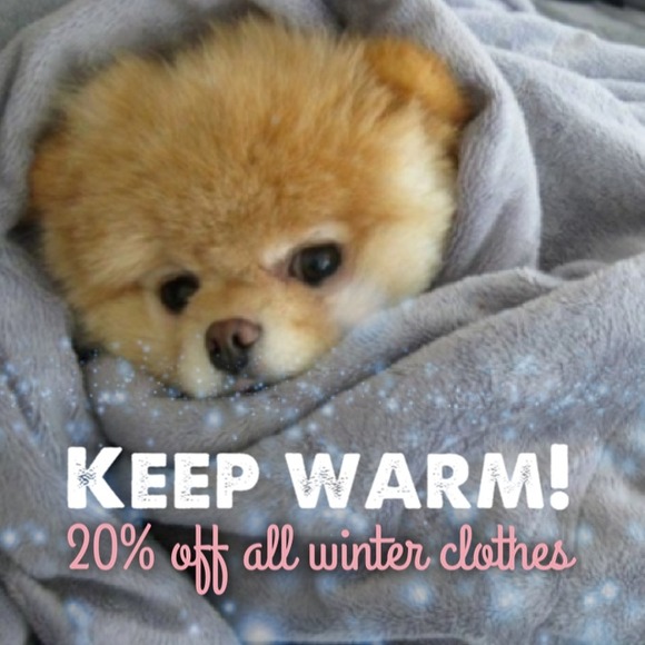 20% all winter clothes