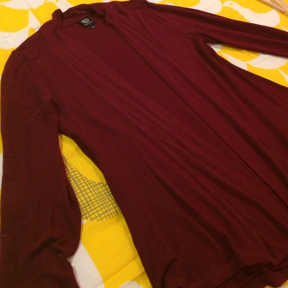 Bobeau ox blood sweater