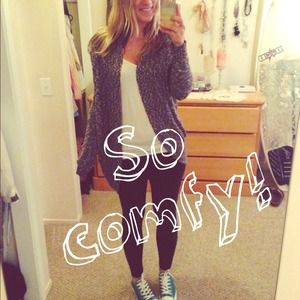 Long && slouchy sweater!