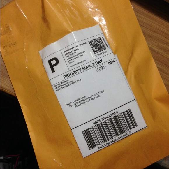 Shipped today2/26/14