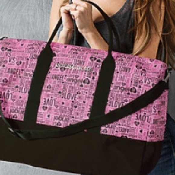 SOLD VIctorias Secret getaway bag (weekender) VS