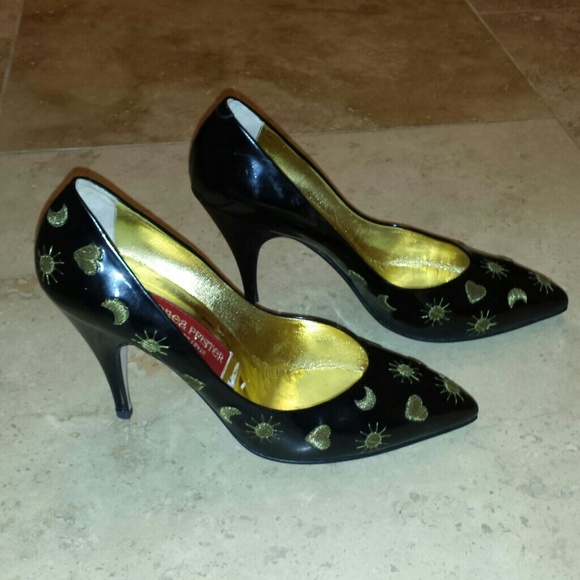 Andrea Pfizer Couture Sun Moon pumps - Picture 2 of 4