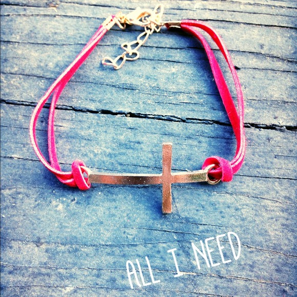 Cross bracelet!