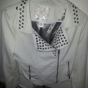 Arden B Pleather Jacket
