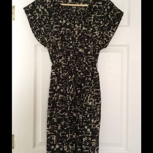 🚫🚫SOLD ON EBAY🚫🚫 Black Patterned Dress
