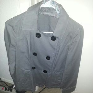Grey Pea Coat