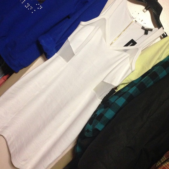 White express party dress