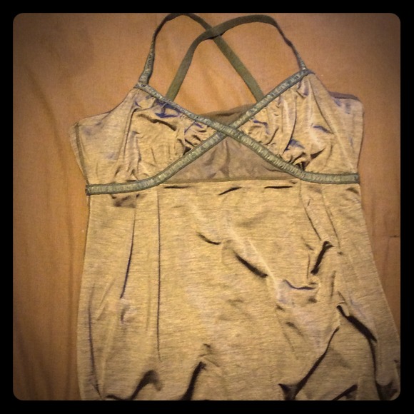 Lululemon green dance tank