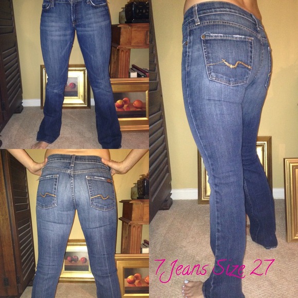 7 Jeans With Swarovski Crystals