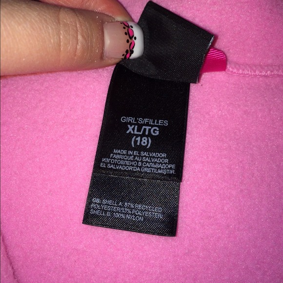 SOLD!! Pink north face💜 - Picture 3 of 4