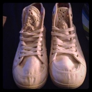 White Roxy Sneakers