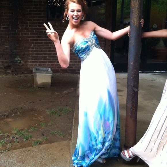 Prom or pageant dress