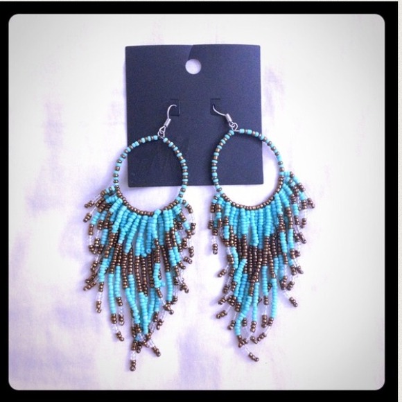 Turquoise/Bronze Earrings