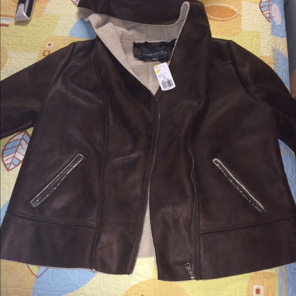 Forever 21+ Faux Wool Jacket