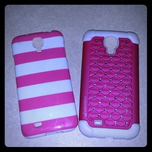 ~HOLD~ SET OF 4 Samsung Galaxy S4 phone cases