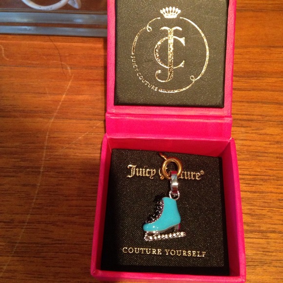 Juicy Couture Ice Skate Charm New In BOX