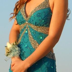 Custom made prom dress