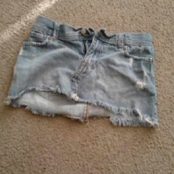 Hollister Denim Skirt