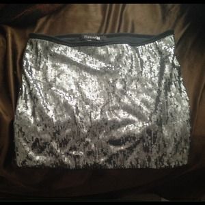 Sequined skirt