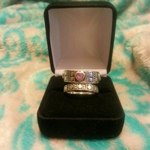 +Bundled+Brighton ring set&ss heart ring