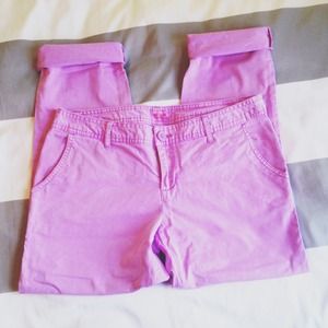 🚫BUNDLED🚫 Radiant orchid 💜 boyfriend crop pants