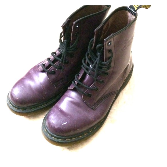 Purple Doc Martens