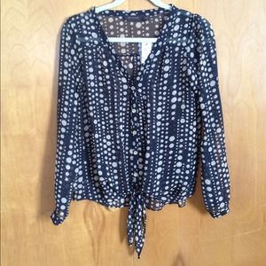 Sheer light weight top