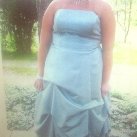 Size 20 prom or event dress light mint green