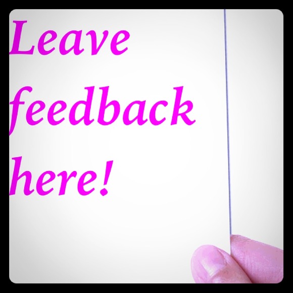 Feedback!