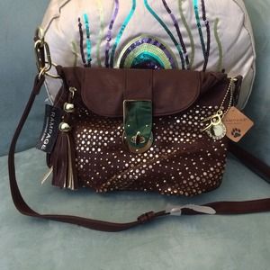 Rampage Cashmere Wood Shoulder Bag