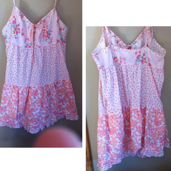 Victoria's Secret Pink Floral Lingerie