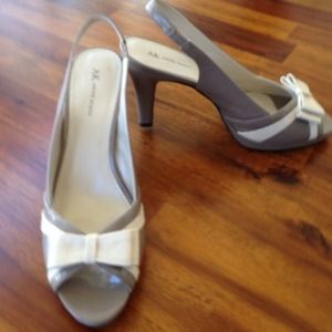 Anne Klein slingback shoes!