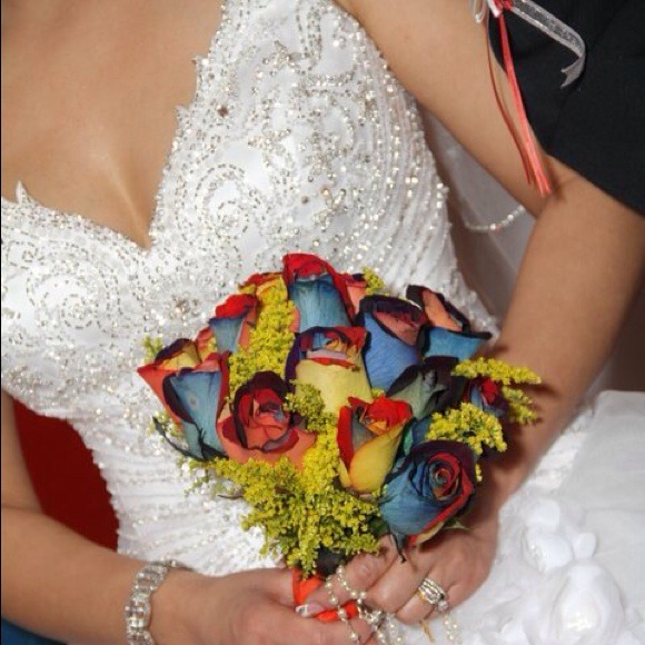 Wedding dress by Demetrios