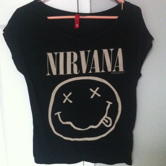 Girls nirvana top