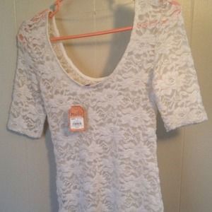 Xsm lace MUDD shirt NWT
