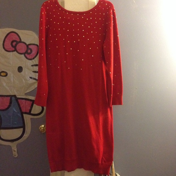 Michael Kors 3/4 sleeve dress with studs