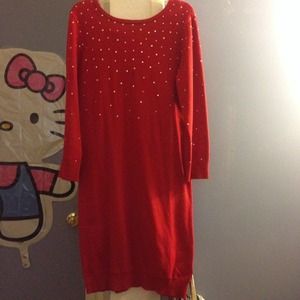 Michael Kors 3/4 sleeve dress with studs