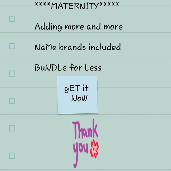 MATERNITY