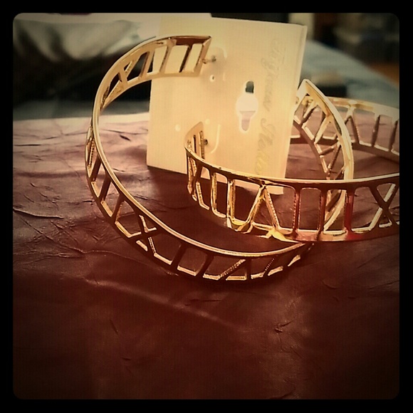 Numerical hoop earings