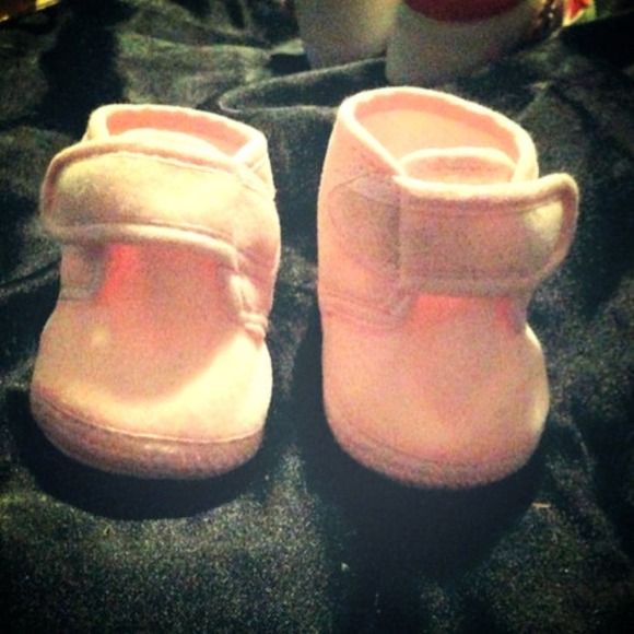 Cute Pastel Light Pink Soft Booties