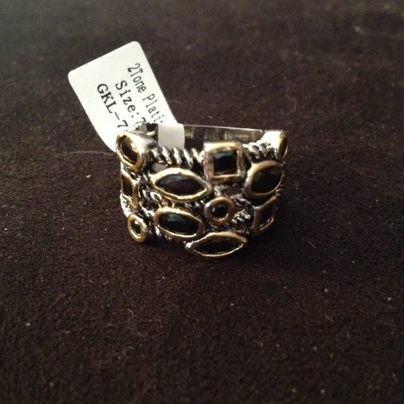 Black Gemstone Ring