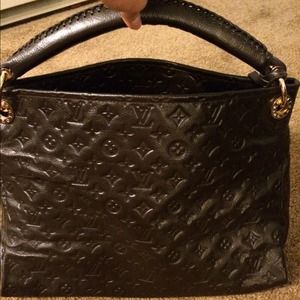 Louis Vuitton leather purse