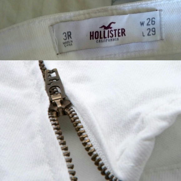 White jeggings hollister wedding under