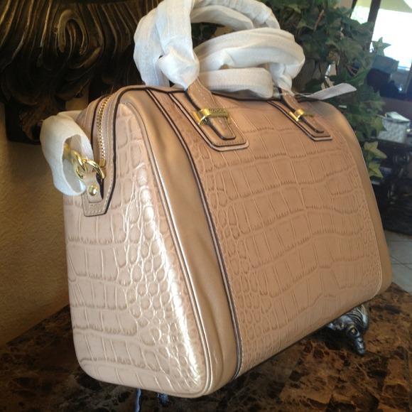 Coach Exotic Leather Satchel w/Dust bag. NWT - Picture 2 of 4