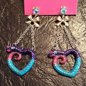 Last One In Stock!!!! Betsey Johnson earrings