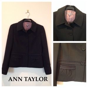 ⭐️NEW-NWOT⭐️ANN TAYLOR Black Blazer⭐️