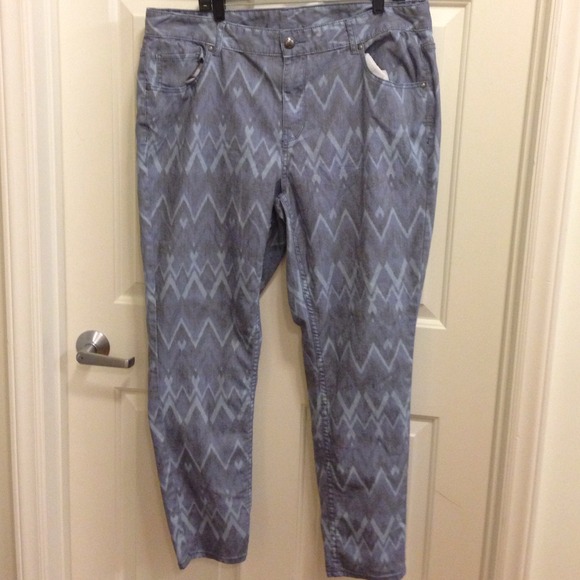 Lane Bryant Denim - Lane Bryant stretch denim colored jeans