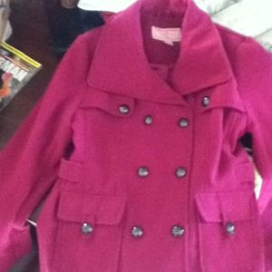 magenta peacoat